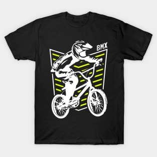 Bmx Apparel | Retro Bmx Bike Old School Patch T-Shirt